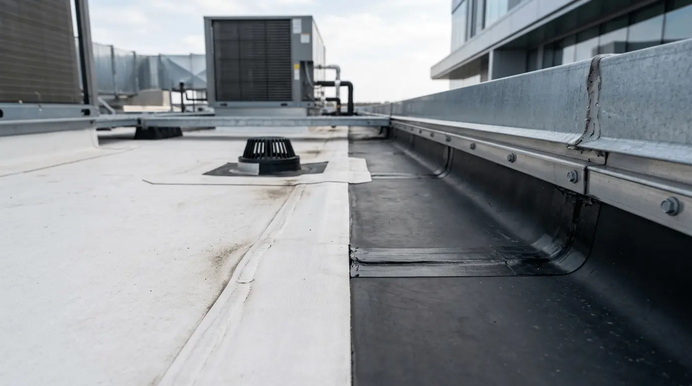 TPO vs EPDM flat roofing comparison